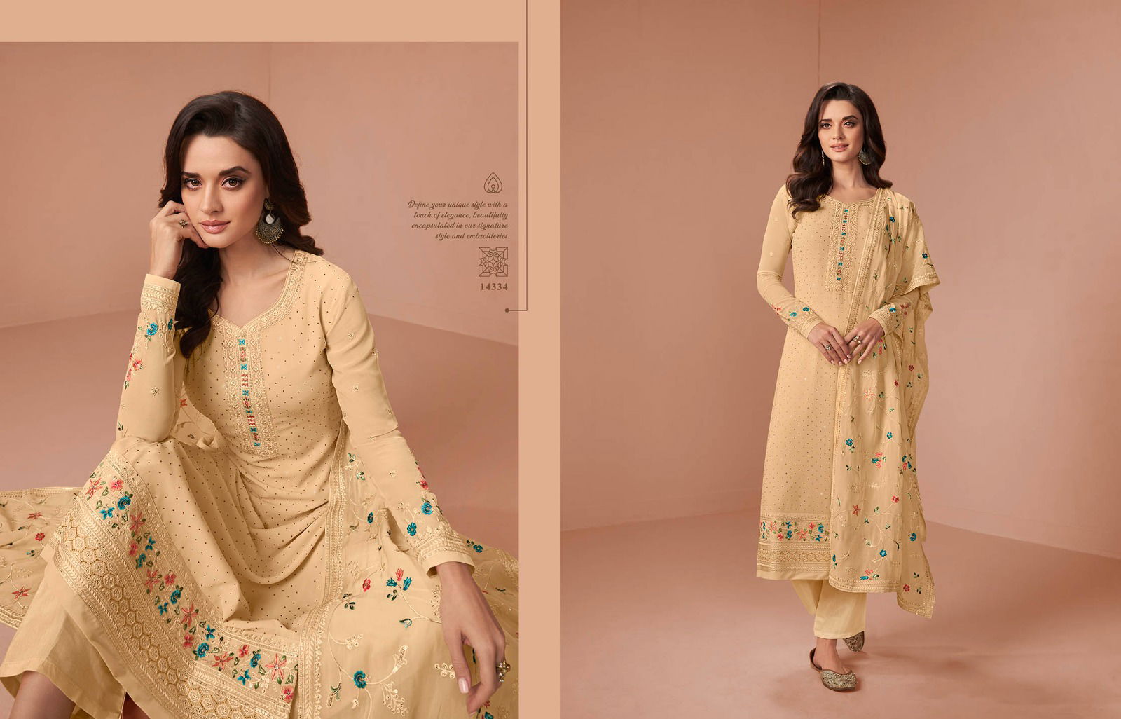 Zisa Rose 14331-14336 Designer Salwar Suits Catalog